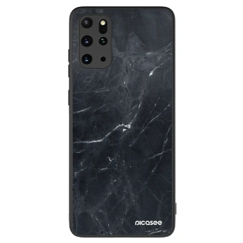 Hülle für Samsung Galaxy S20+ G985F - Black marble