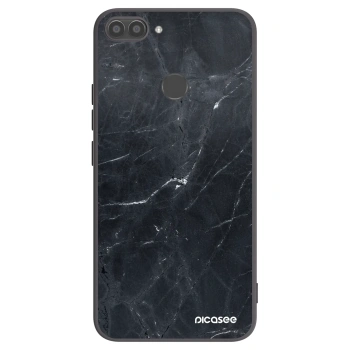 Hülle für Huawei P Smart - Black marble