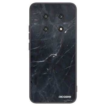 Picasee Honor Magic4 Lite 5G Hülle - Schwarzes Silikon - Black marble