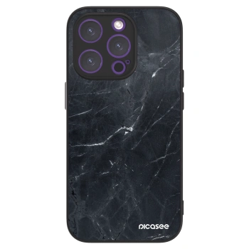 Picasee ULTIMATE CASE für Apple iPhone 14 Pro - Black marble
