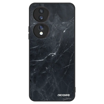 Hülle für Honor 70 - Black marble