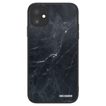 Picasee ULTIMATE CASE MagSafe für Apple iPhone 11 - Black marble