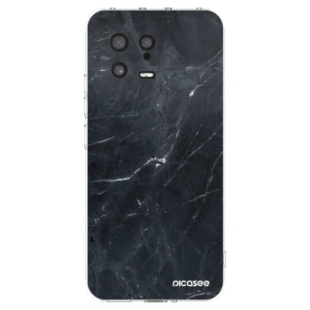 Picasee Xiaomi 13 Hülle - Transparentes Silikon - Black marble