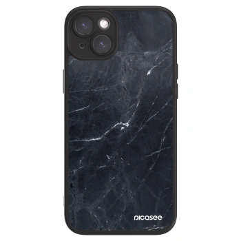 Picasee ULTIMATE CASE für Apple iPhone 15 Plus - Black marble