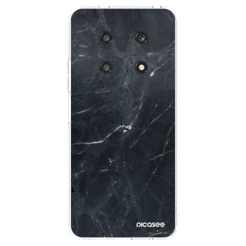 Picasee Honor Magic4 Lite 5G Hülle - Transparentes Silikon - Black marble