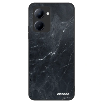 Hülle für Realme C33 (2023) - Black marble