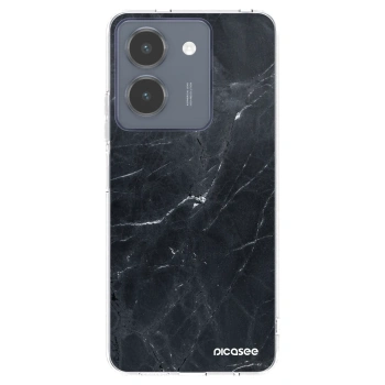Hülle für Vivo Y36 4G - Black marble
