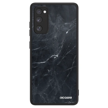 Picasee ULTIMATE CASE PowerShare für Samsung Galaxy S20 FE - Black marble