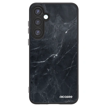 Picasee ULTIMATE CASE für Samsung Galaxy A55 5G A556B - Black marble