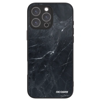 Picasee ULTIMATE CASE für Apple iPhone 16 Pro Max - Black marble