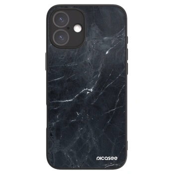 Picasee ULTIMATE CASE für Apple iPhone 16 Plus - Black marble