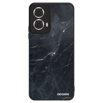 Hülle für Motorola Moto G85 - Black marble