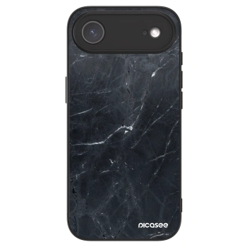 Picasee ULTIMATE CASE für Apple iPhone Air - Black marble