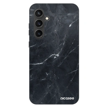 Hülle für Samsung Galaxy S24 FE S721B - Black marble