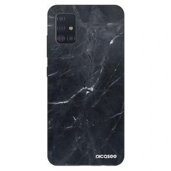Hülle für Samsung Galaxy A51 A515F - Black marble