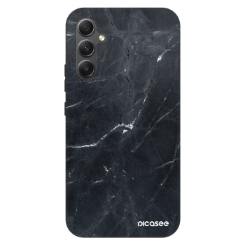 Hülle für Samsung Galaxy A34 5G A346B - Black marble