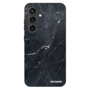 Hülle für Samsung Galaxy S24 S921B 5G - Black marble