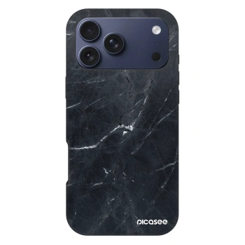 Hülle für Apple iPhone 17 Pro Max - Black marble