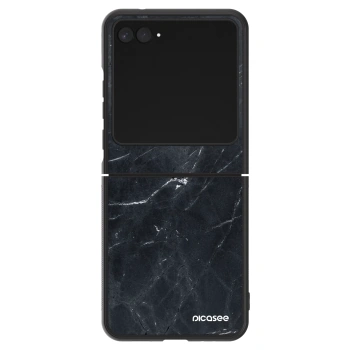 Hülle für Motorola Razr 60 - Black marble