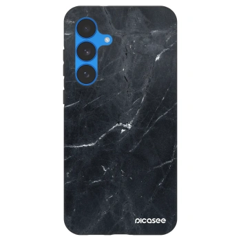 Picasee Fashion Case für Samsung Galaxy S25 FE 5G - Black marble
