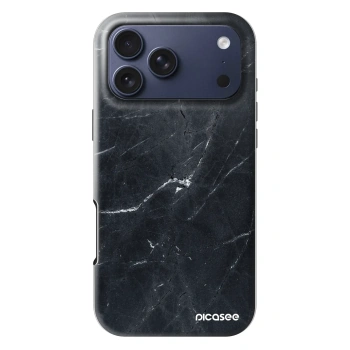 Hülle für Apple iPhone 18 Pro Max - Black marble