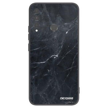 Hülle für Huawei P40 Lite E - Black marble