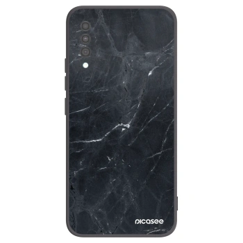 Hülle für Samsung Galaxy A30s A307F - Black marble