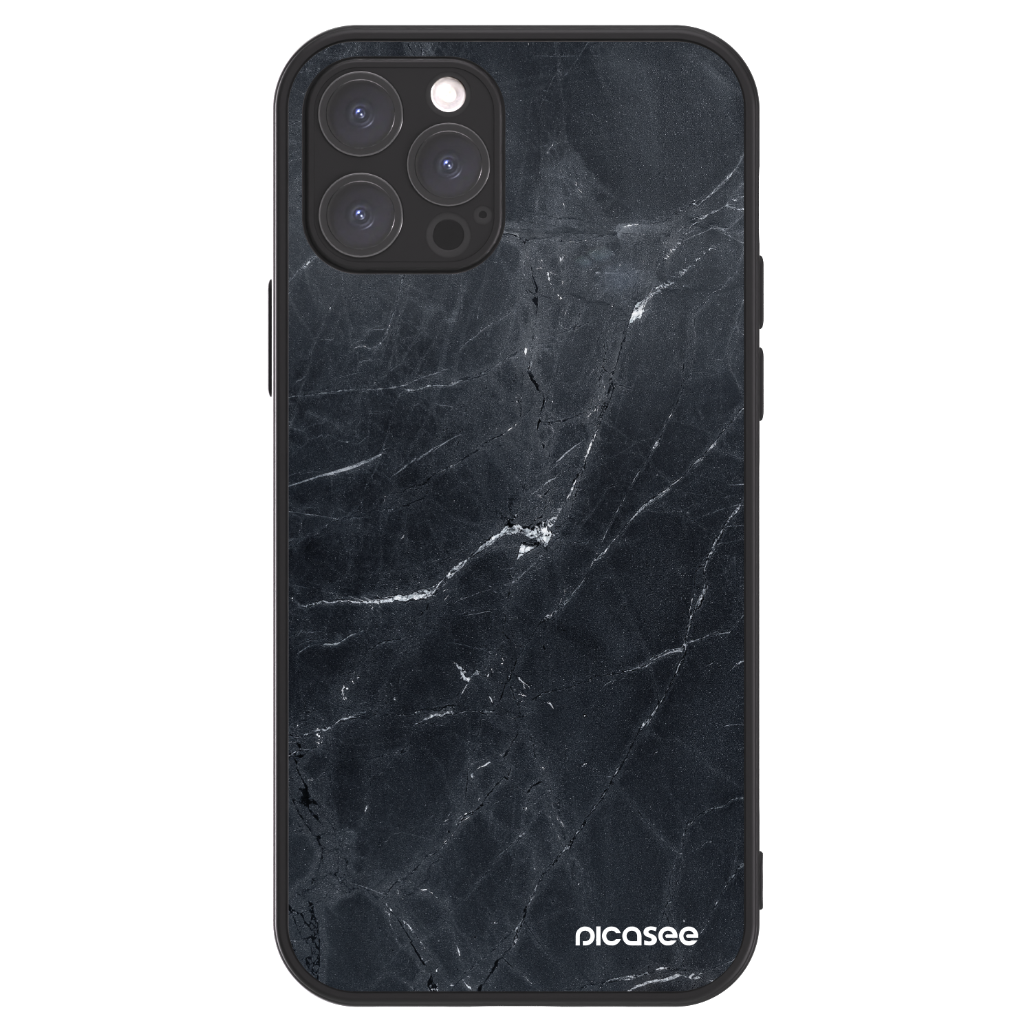 Picasee ULTIMATE CASE für Apple iPhone 12 Pro - Black marble