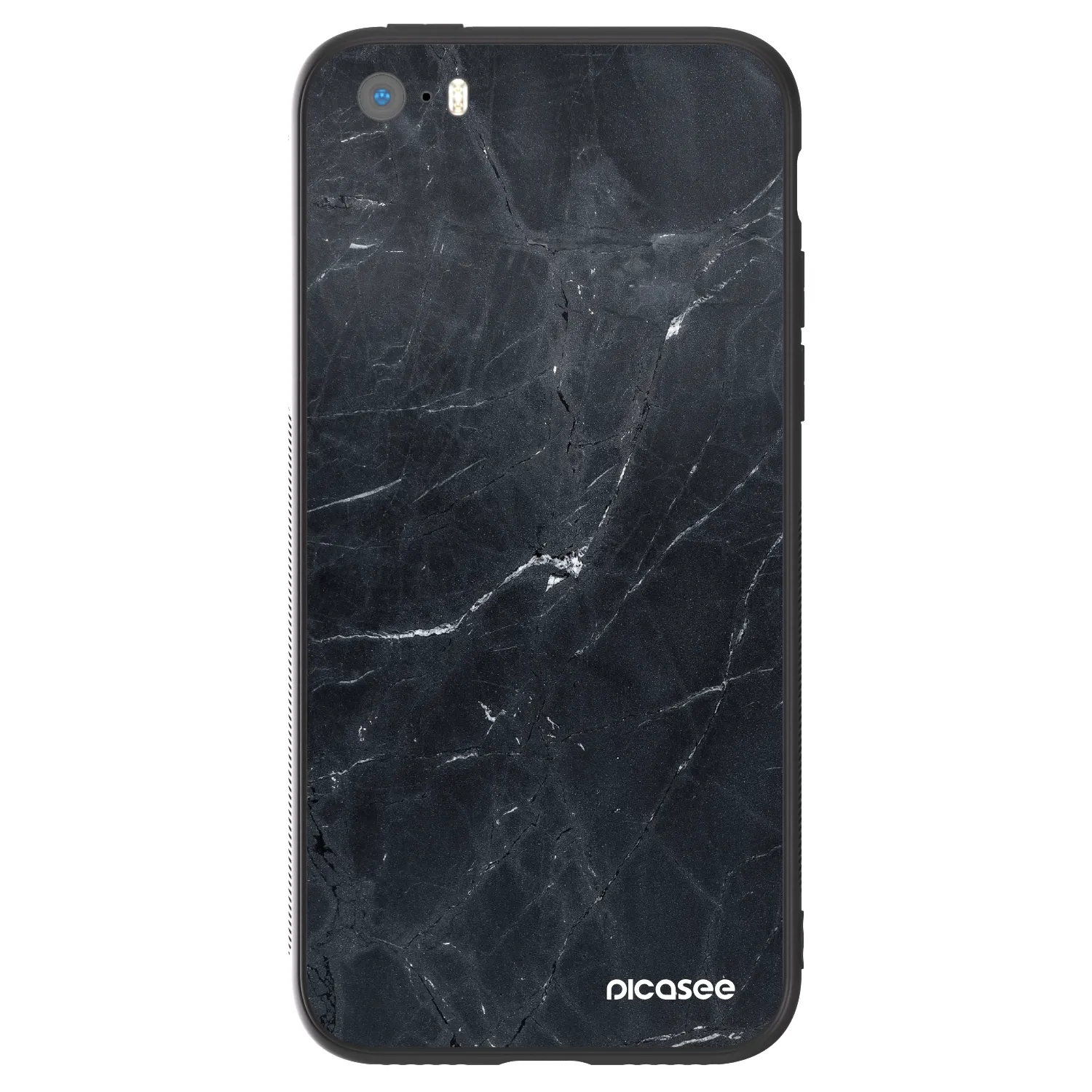 Picasee ULTIMATE CASE für Apple iPhone 5/5S/SE - Black marble