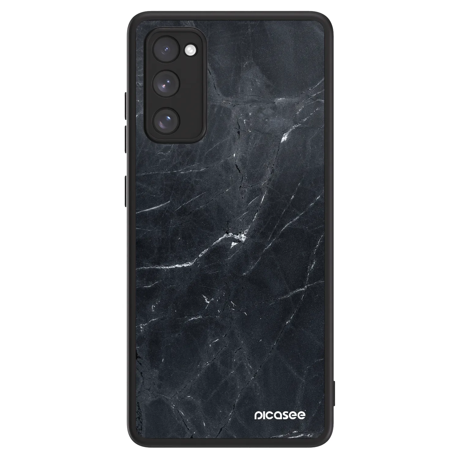 Picasee ULTIMATE CASE für Samsung Galaxy S20 FE - Black marble