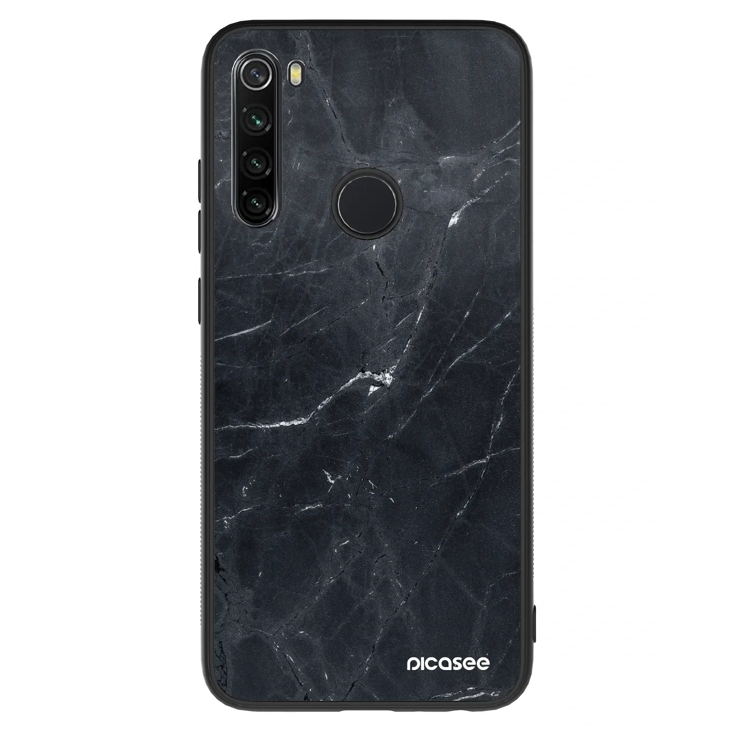 Picasee ULTIMATE CASE für Xiaomi Redmi Note 8 - Black marble
