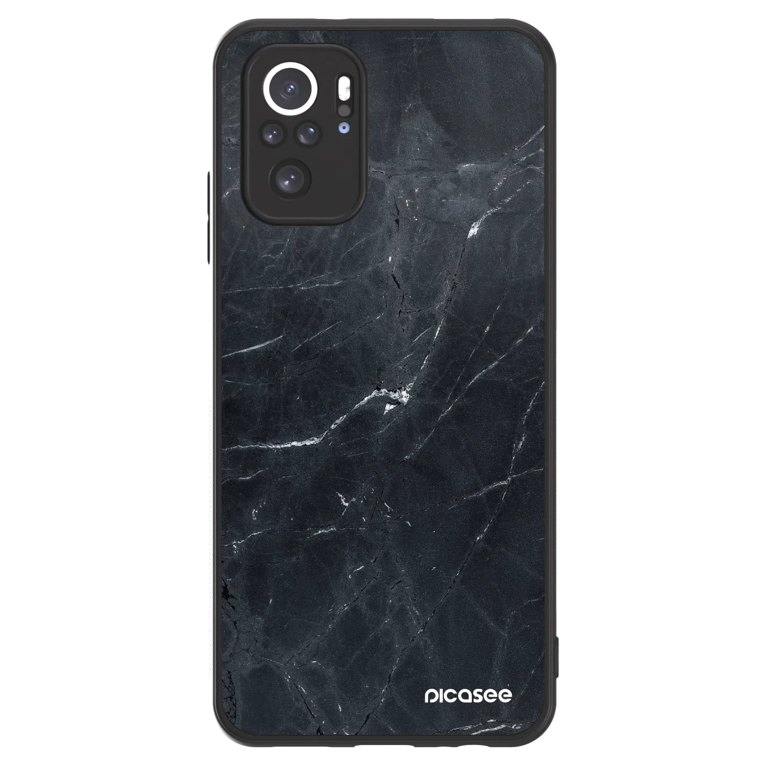 Picasee ULTIMATE CASE für Xiaomi Redmi Note 10 - Black marble