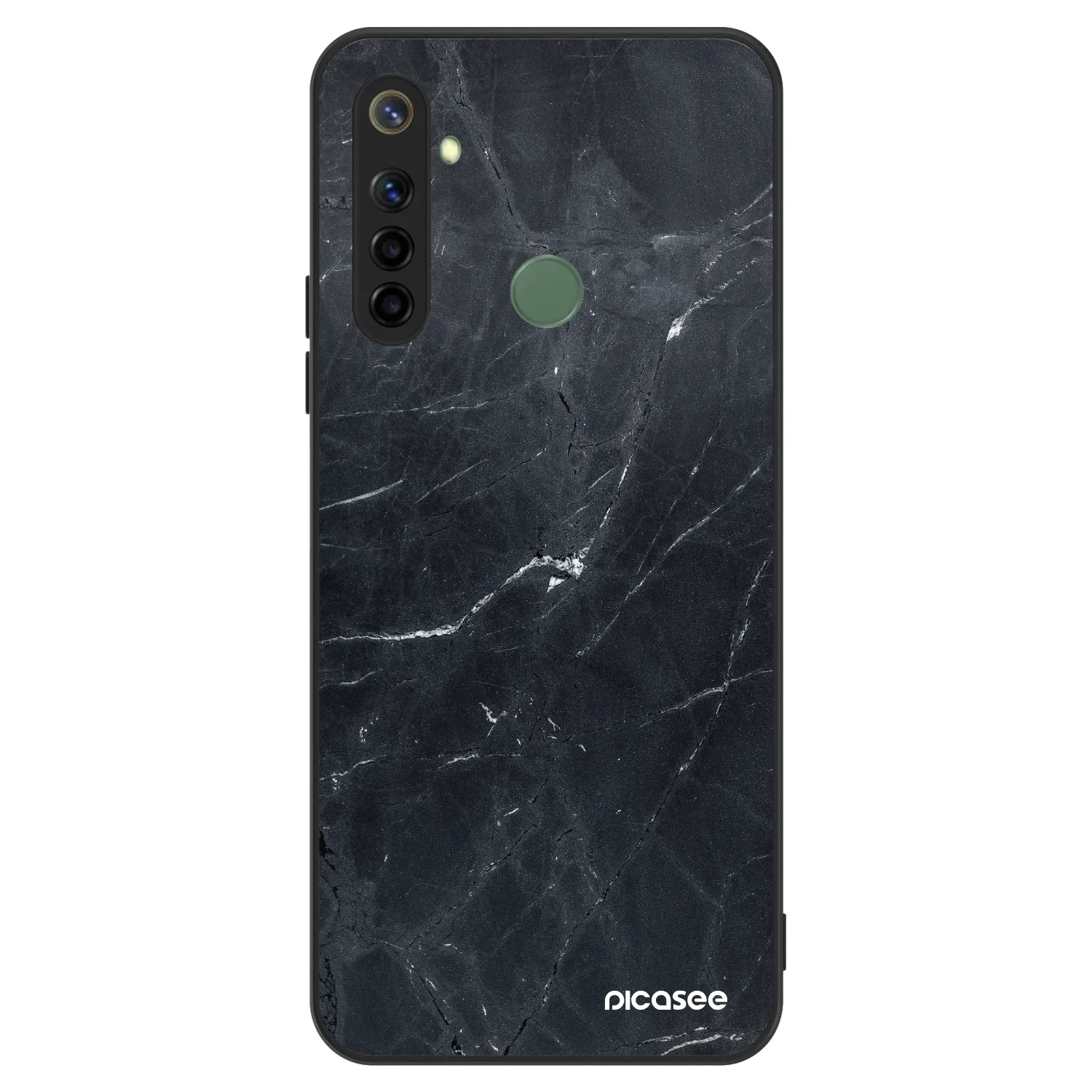 Picasee ULTIMATE CASE für Realme 6i - Black marble