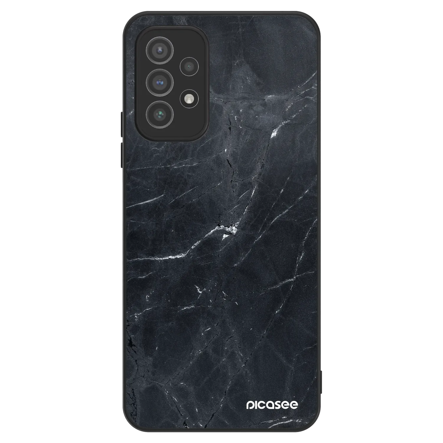 Picasee ULTIMATE CASE für Samsung Galaxy A72 A725F - Black marble