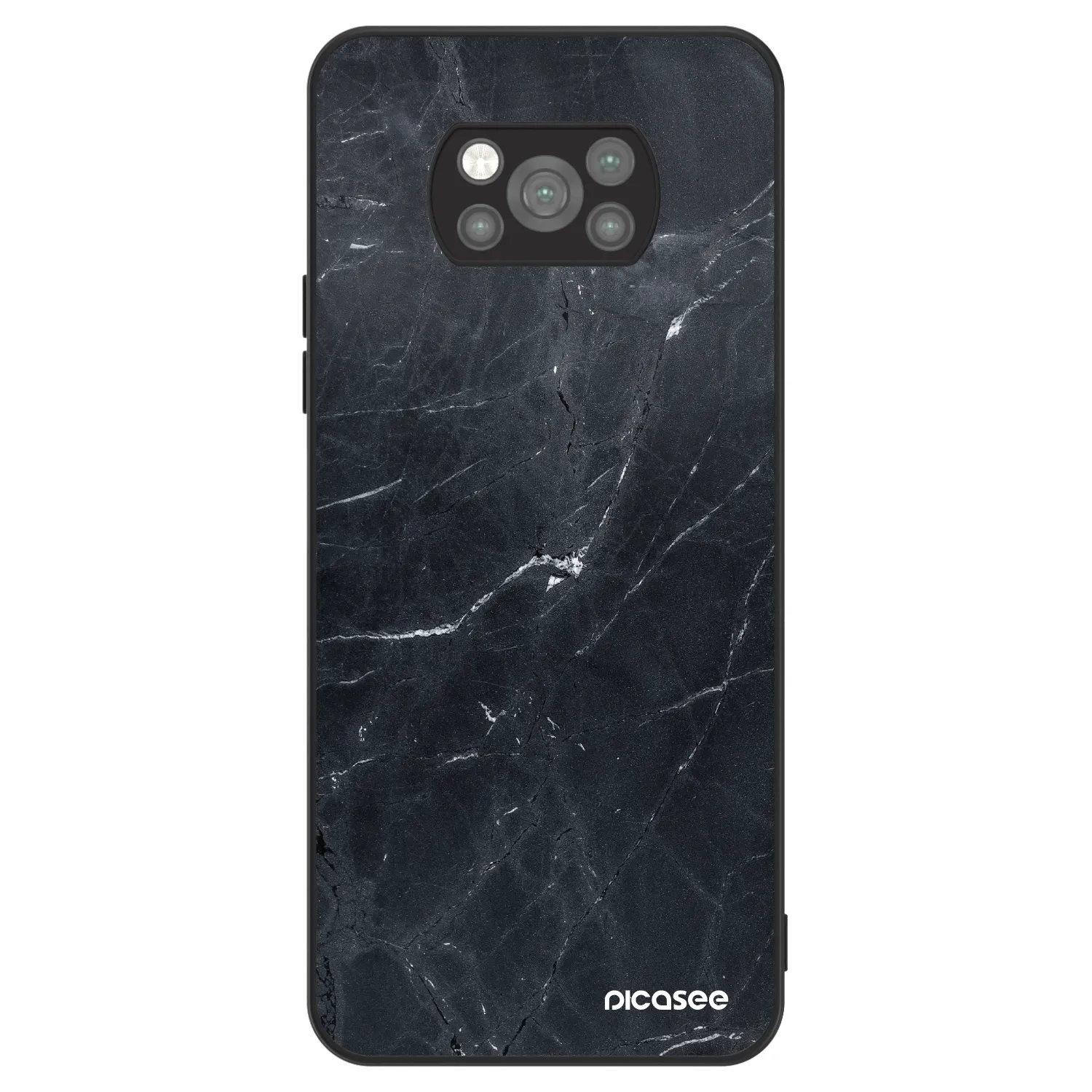 Picasee ULTIMATE CASE für Xiaomi Poco X3 Pro - Black marble