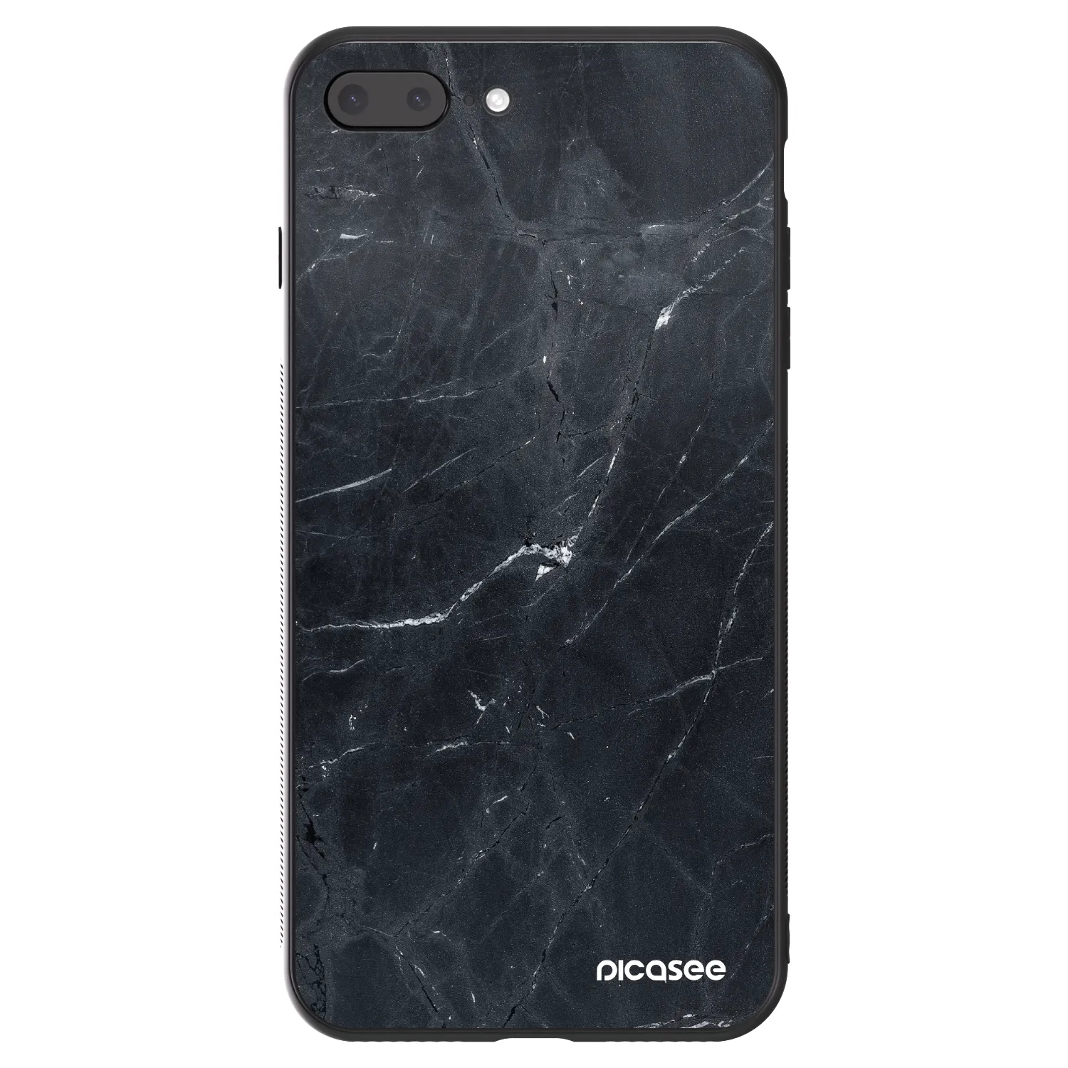 Picasee ULTIMATE CASE für Apple iPhone 8 Plus - Black marble