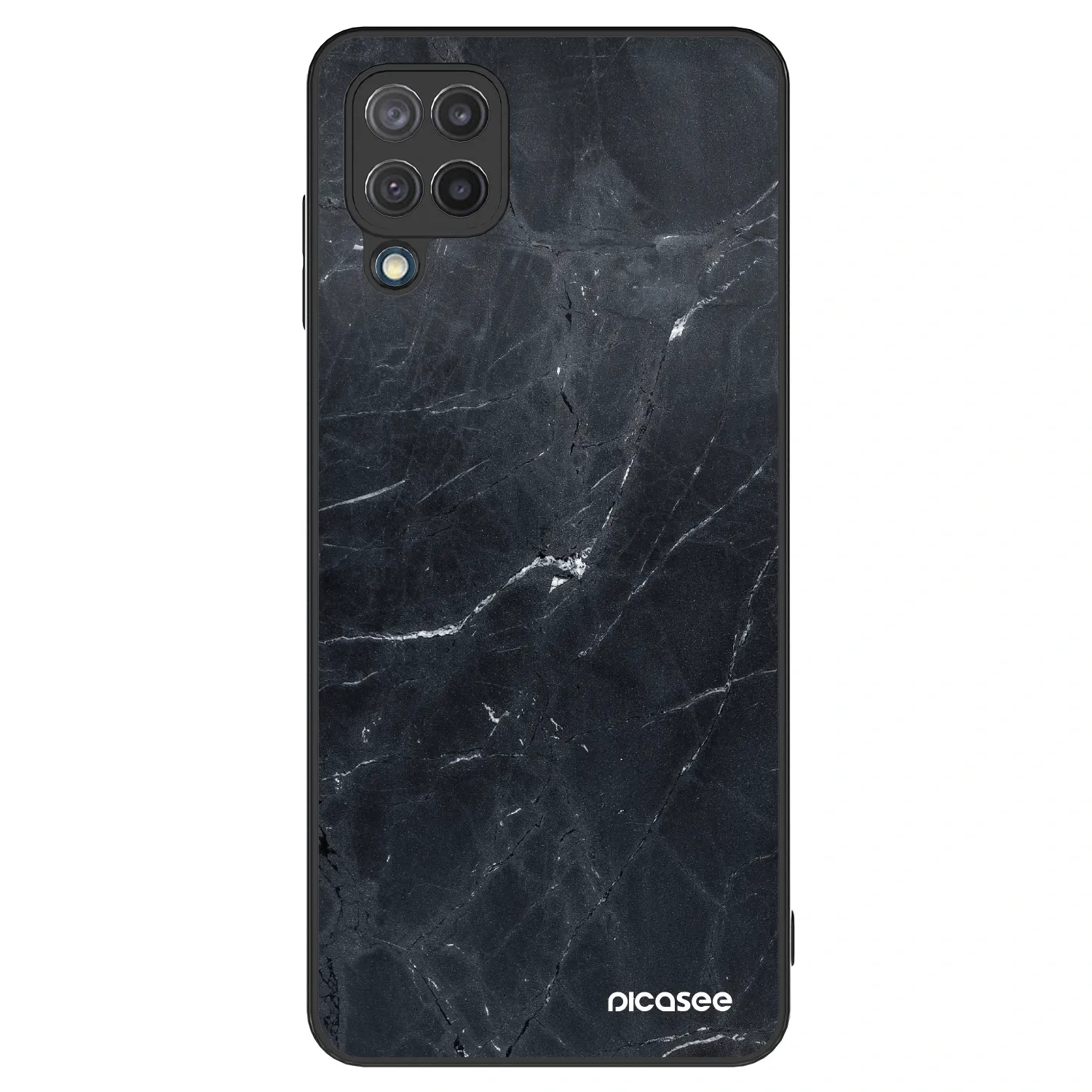 Picasee ULTIMATE CASE für Samsung Galaxy M12 M127F - Black marble