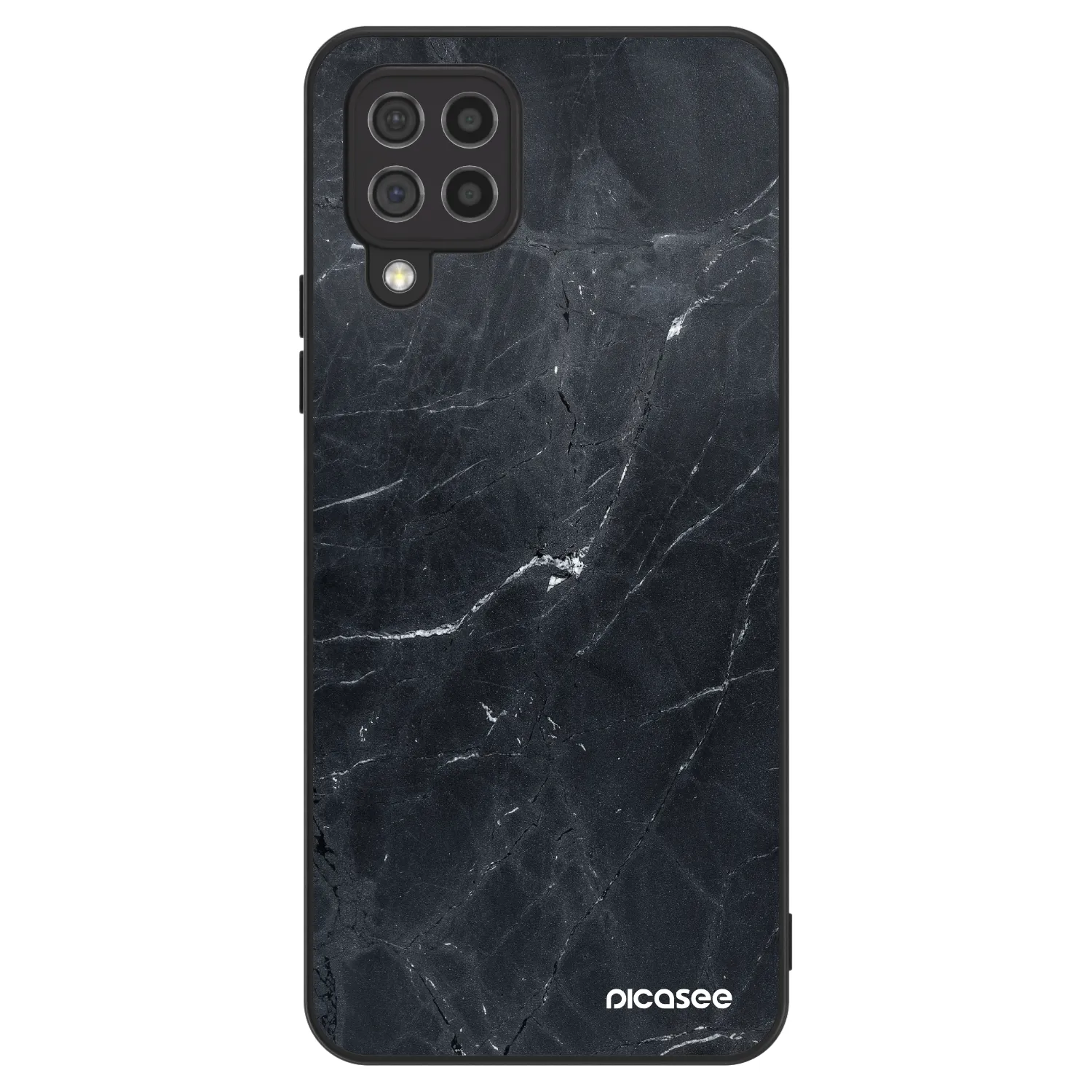 Picasee ULTIMATE CASE für Samsung Galaxy A22 A225F 4G - Black marble