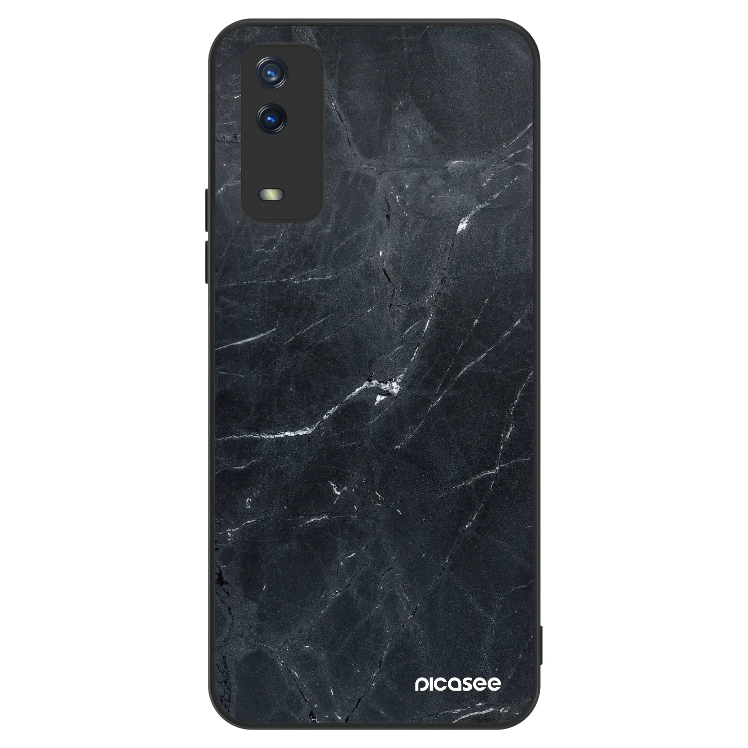 Picasee ULTIMATE CASE für Vivo Y11s - Black marble