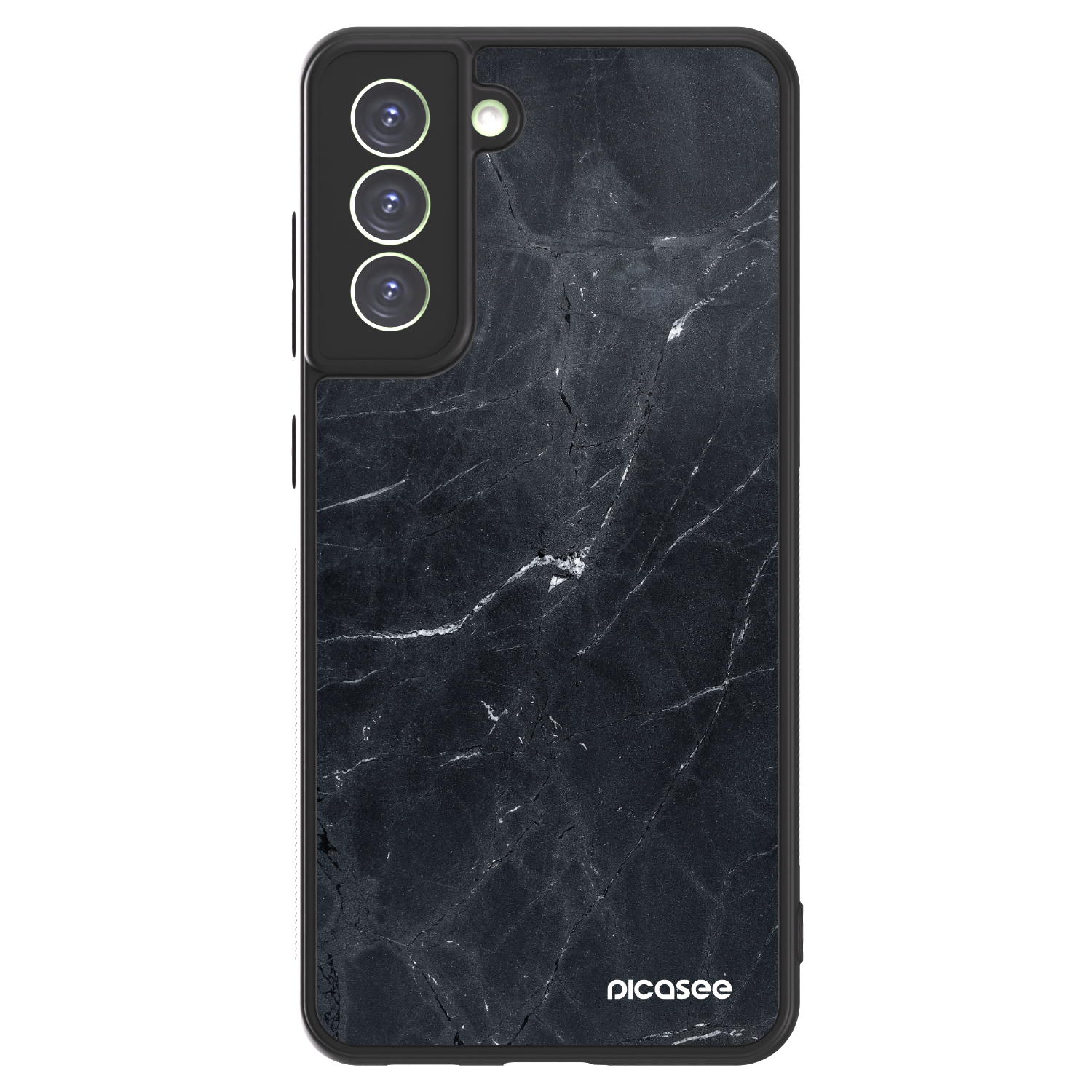Picasee ULTIMATE CASE für Samsung Galaxy S21 FE 5G - Black marble
