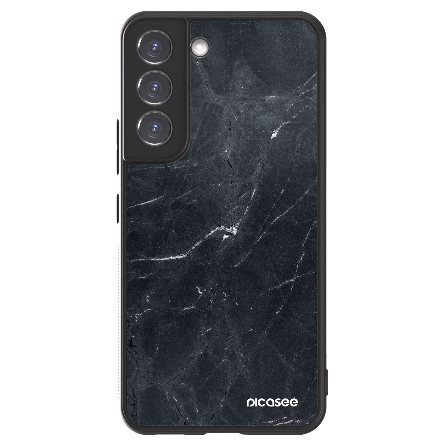 Picasee ULTIMATE CASE für Samsung Galaxy S22 5G - Black marble