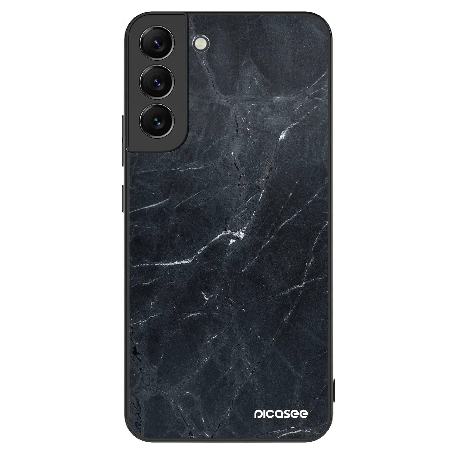 Picasee ULTIMATE CASE für Samsung Galaxy S22+ 5G - Black marble
