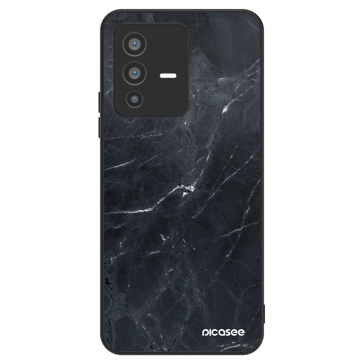 Picasee ULTIMATE CASE für Vivo V23 5G - Black marble