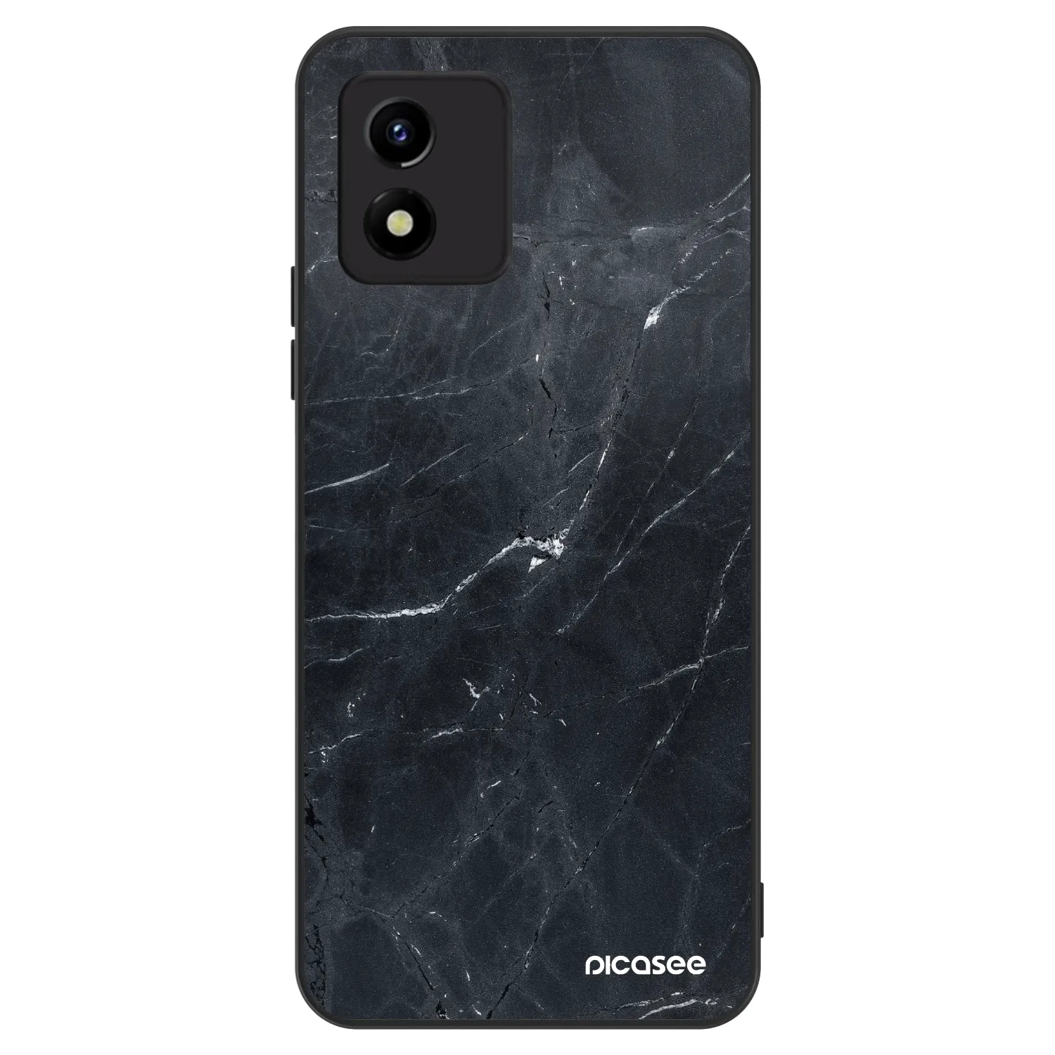 Picasee ULTIMATE CASE für Vivo Y01 - Black marble
