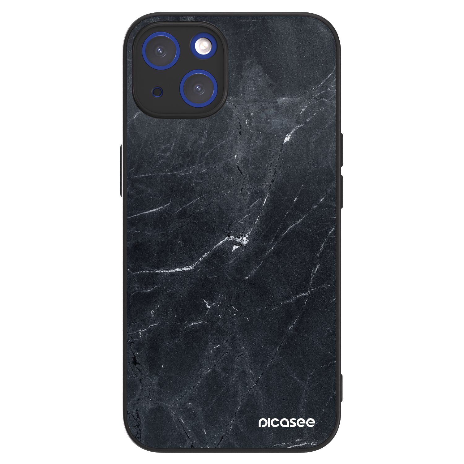 Picasee ULTIMATE CASE MagSafe für Apple iPhone 14 - Black marble
