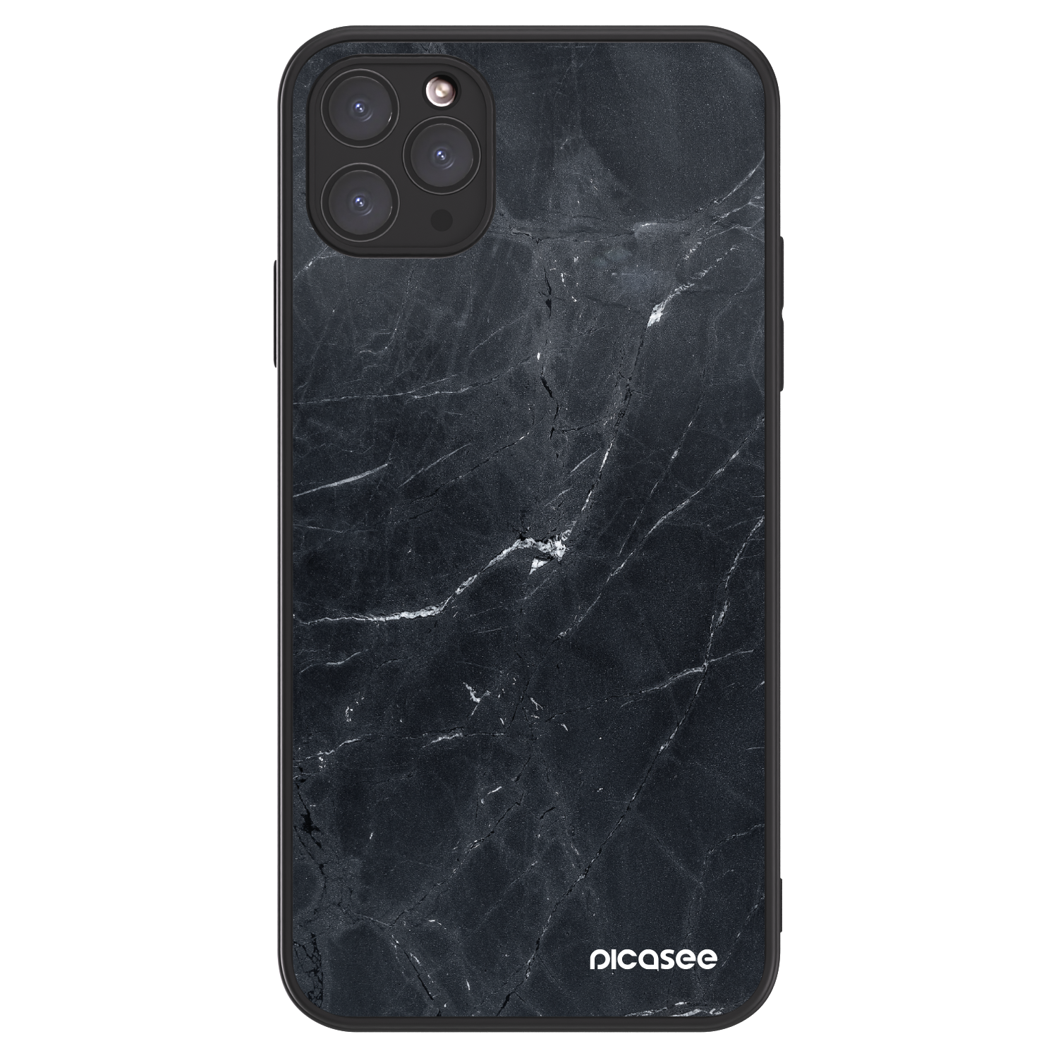 Picasee ULTIMATE CASE MagSafe für Apple iPhone 11 Pro Max - Black marble