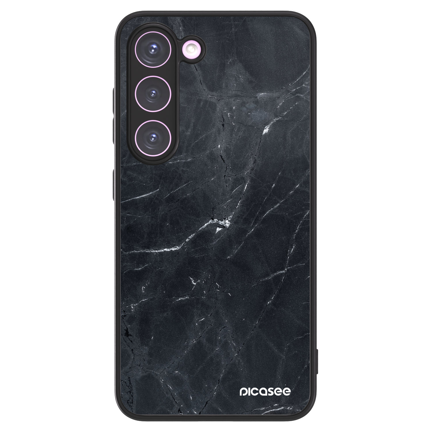 Picasee ULTIMATE CASE PowerShare für Samsung Galaxy S23 5G - Black marble