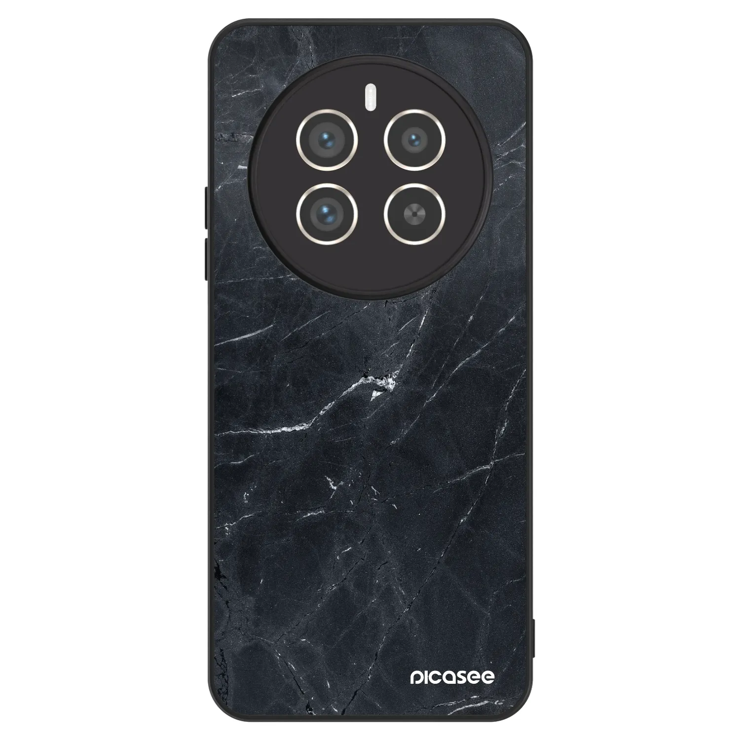 Picasee ULTIMATE CASE für Realme 12 Pro 5G - Black marble