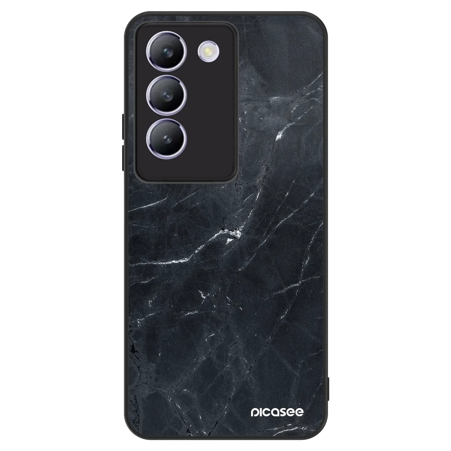 Picasee ULTIMATE CASE für Vivo V40 SE 5G - Black marble