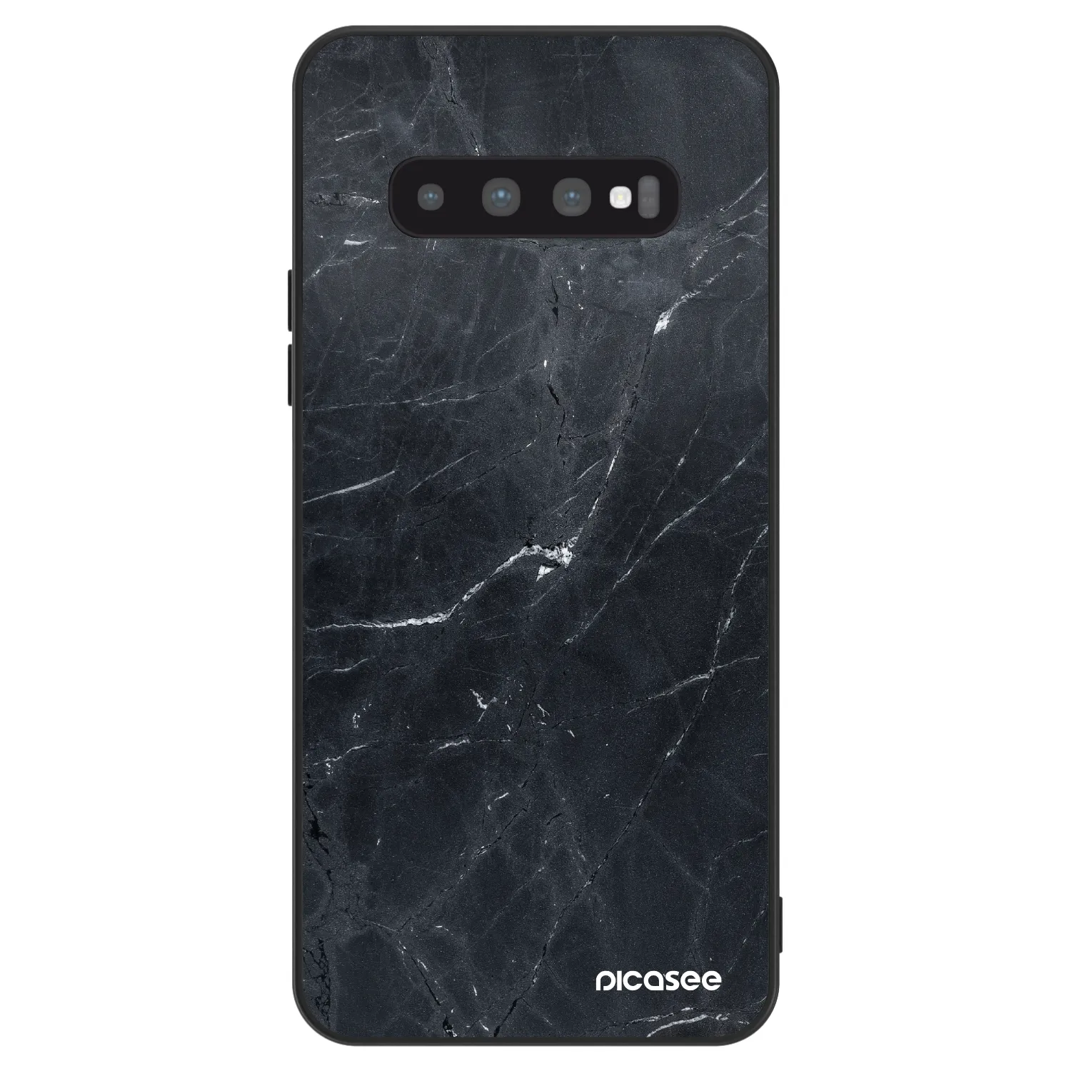 Picasee ULTIMATE CASE für Samsung Galaxy S10 Plus G975 - Black marble